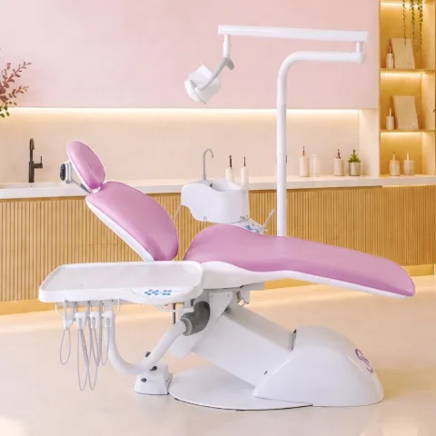 Unidad odontológica AD Onyx 600 de American Dental en un consultorio