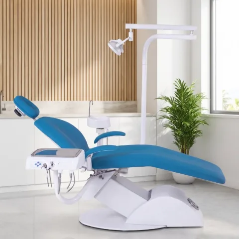 Unidad odontológica AD Slim 300 de American Dental en un consultorio